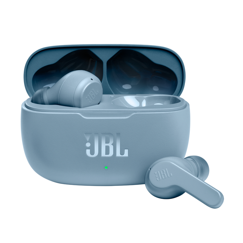 JBL Vibe 200TWS - Blue - True Wireless Earbuds - Hero image number null